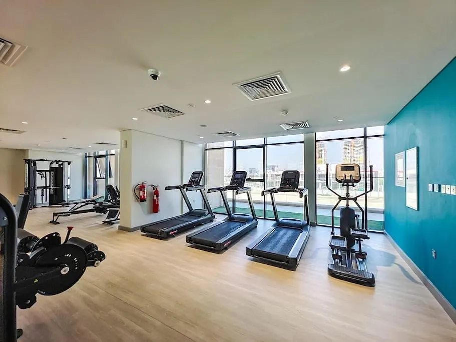 Appartamento Relaxing Studio Retreat In Vibrant Meydan City Dubai Emirati Arabi Uniti
